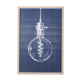 Bright Idea II by Mercana Studio a Hand Embellished Textured Framed Art Print from Mercana - Luna Furniture