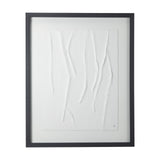 White Vines I by Studio M a handmade Original Framed 3D Textured Artwork under Glass from Mercana - Luna Furniture