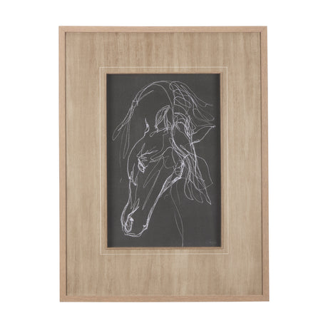 Andalusian Dark I by Mercana Studio a Hand Embellished Textured Framed Art Print Matted under Glass from Mercana - Luna Furniture