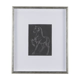 Horse IV by Mercana Studio a Hand Embellished Textured Framed Art Print Matted under Glass from Mercana - Luna Furniture