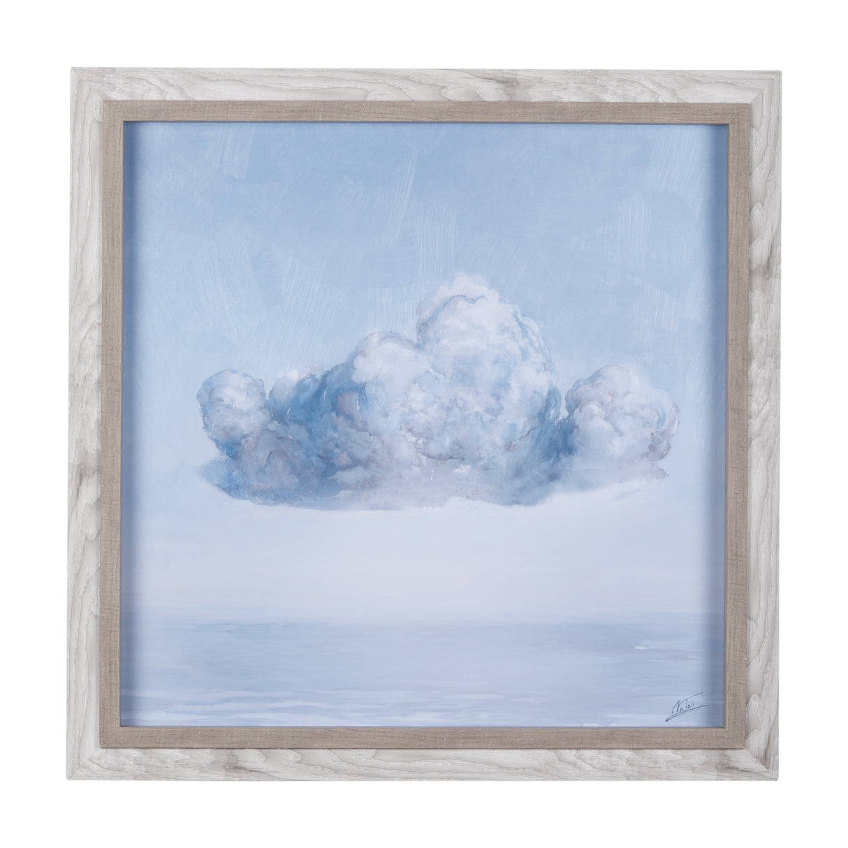 Day cloud I by Mercana Studio a Hand Embellished Textured Framed Art Print from Mercana - Luna Furniture