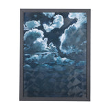 Night cloud II by Mercana Studio a Hand Embellished Textured Framed Art Print from Mercana - Luna Furniture