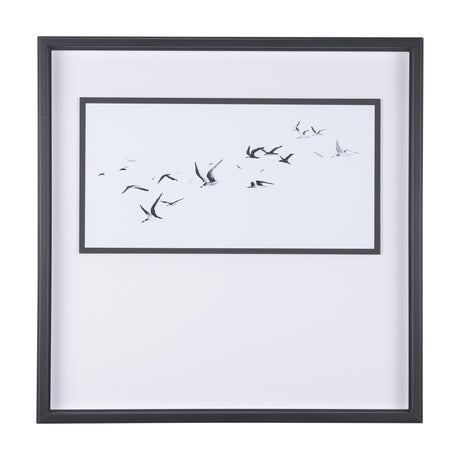 Fly Away by Mercana Studio a Hand Embellished Textured Framed Art Print Matted under Glass from Mercana - Luna Furniture
