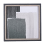 Blocks I by Mercana Studio a Hand Embellished Textured Framed Art Print from Mercana - Luna Furniture