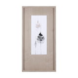 Feather Collection by Mercana Studio a Hand Embellished Textured Framed Art Print Matted under Glass from Mercana - Luna Furniture