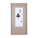 Feather Collection by Mercana Studio a Hand Embellished Textured Framed Art Print Matted under Glass from Mercana - Luna Furniture