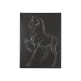 Horse IV by Mercana Studio a Hand Embellished Textured Canvas from Mercana - Luna Furniture