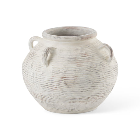 Misha 19.7L x 19.7W x 16.1H Ceramic Floor Vase from Mercana - Luna Furniture
