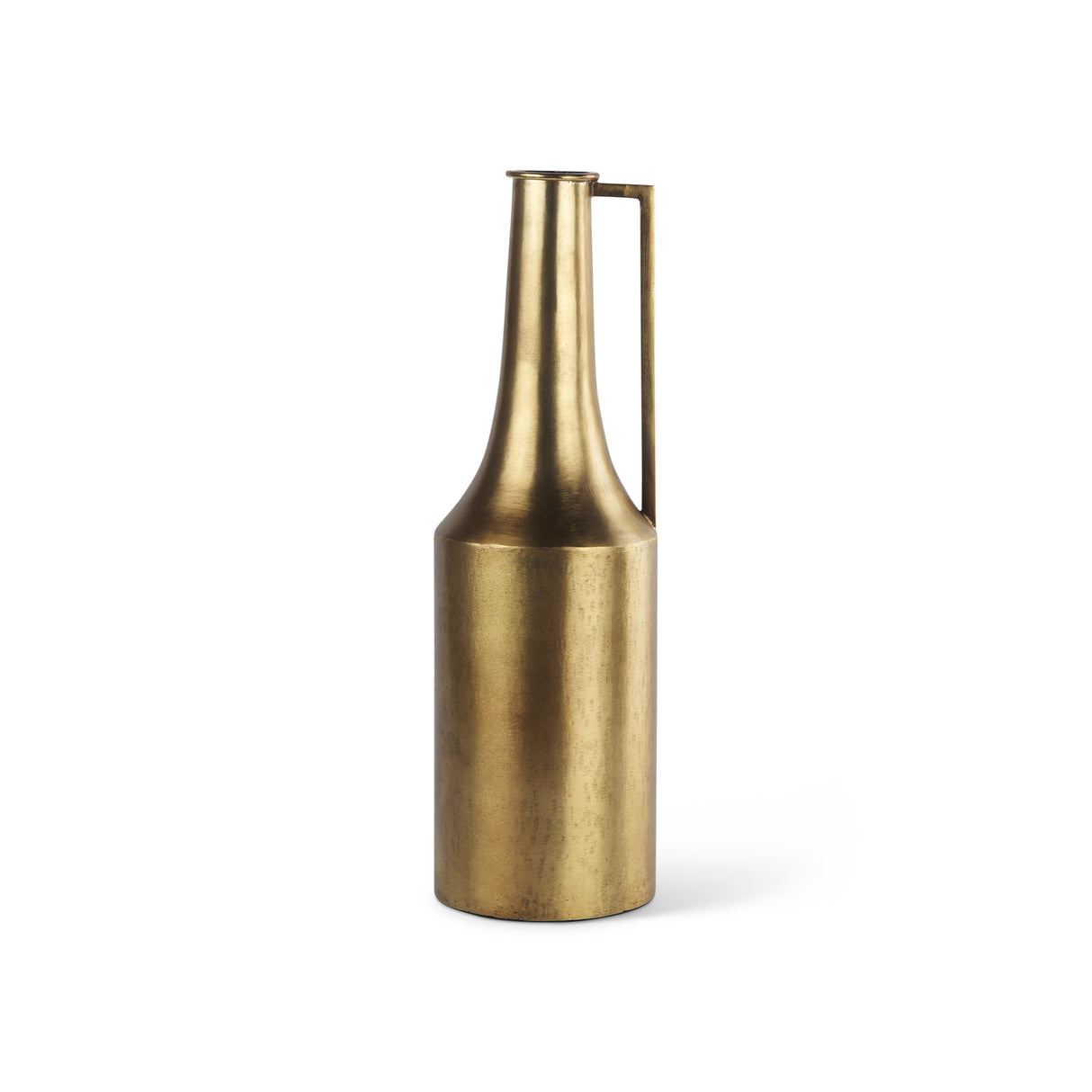 Aubrey Medium 18.0H Gold Iron Jug Vase from Mercana - Luna Furniture