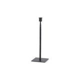 Porter 4.5L x 4.5W x 12.0H Small Black Iron Candle Holder from Mercana - Luna Furniture