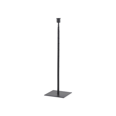 Porter 5.0L x 5.0W x 18.0H Medium Black Iron Candle Holder from Mercana - Luna Furniture
