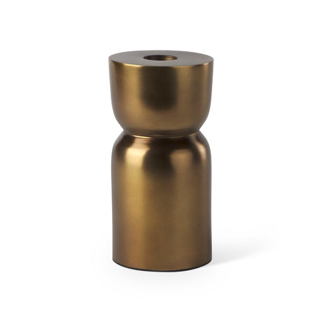 Malta Aluminum Candle Holder Small from Mercana - Luna Furniture
