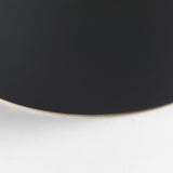Burton 13.1H Large White and Black Ceramic Jug Vase from Mercana - Luna Furniture