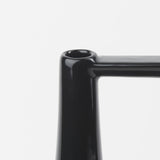 Burton 13.1H Large Glossy and Matte Black Ceramic Jug Vase from Mercana - Luna Furniture