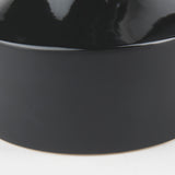 Burton 13.1H Large Glossy and Matte Black Ceramic Jug Vase from Mercana - Luna Furniture