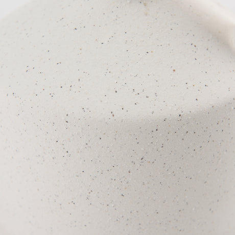 Burton 10.8H Small White Ceramic Jug Vase from Mercana - Luna Furniture
