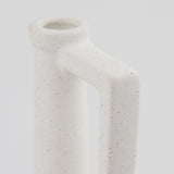 Burton 17.1H Large White Ceramic Jug Vase from Mercana - Luna Furniture