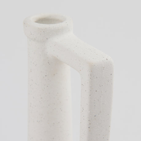 Burton 17.1H Large White Ceramic Jug Vase from Mercana - Luna Furniture