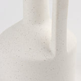 Burton 17.1H Large White Ceramic Jug Vase from Mercana - Luna Furniture