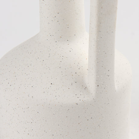 Burton 17.1H Large White Ceramic Jug Vase from Mercana - Luna Furniture