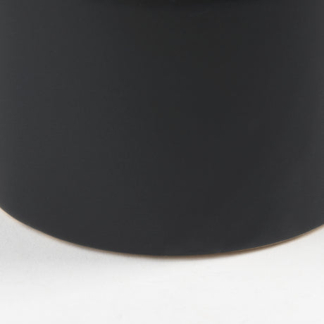 Burton 10.8H Small Matte Black Ceramic Jug Vase from Mercana - Luna Furniture
