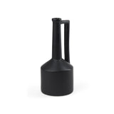 Burton 14.2H Medium Matte Black Ceramic Jug Vase from Mercana - Luna Furniture