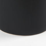 Burton 14.2H Medium Matte Black Ceramic Jug Vase from Mercana - Luna Furniture