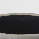 Zuma 27.2L x 18.1W x 24.4H Light Gray Ceramic Floor Vase from Mercana - Luna Furniture
