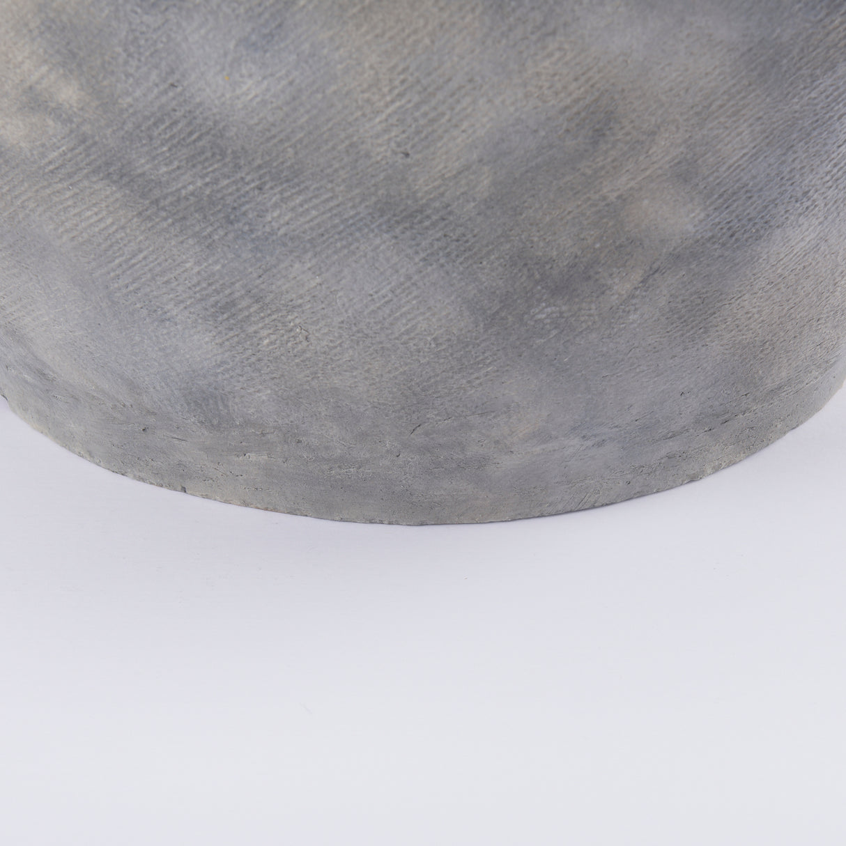 Zuma 27.2L x 18.1W x 24.4H Light Gray Ceramic Floor Vase from Mercana - Luna Furniture