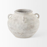 Misha 19.7L x 19.7W x 16.1H Ceramic Floor Vase from Mercana - Luna Furniture