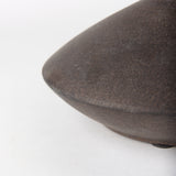 Rylee 6.9H Dark Brown Ceramic Vase from Mercana - Luna Furniture