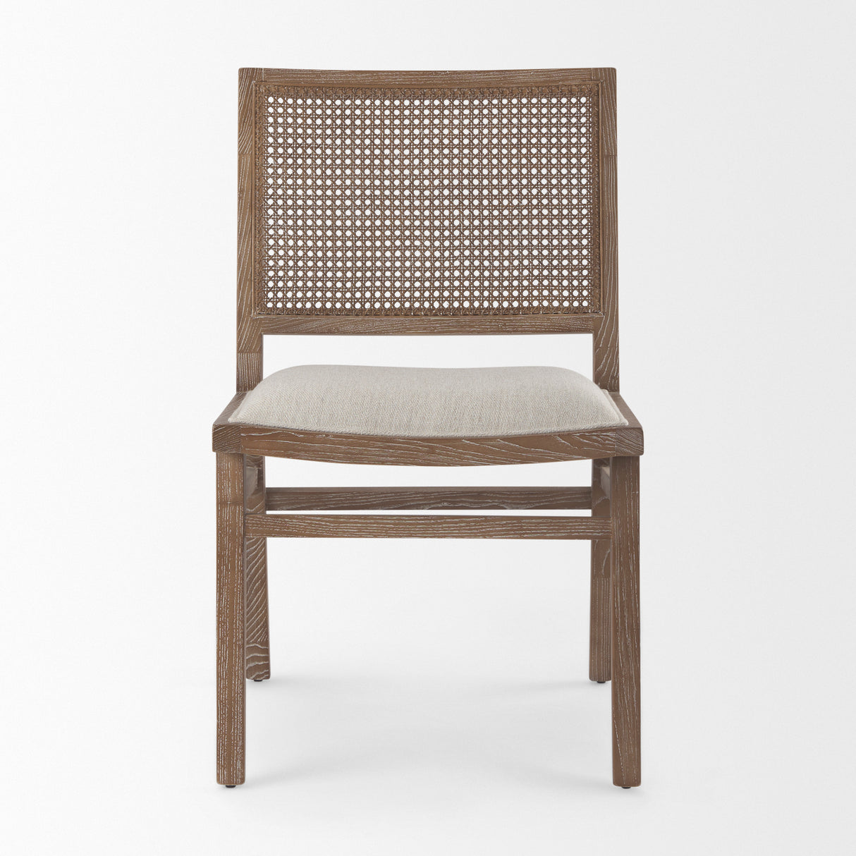 Wynn Fabric W/Brown Wood Dining Chair, Set of 2 from Mercana - Luna Furniture
