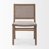 Wynn Fabric W/Brown Wood Dining Chair, Set of 2 from Mercana - Luna Furniture