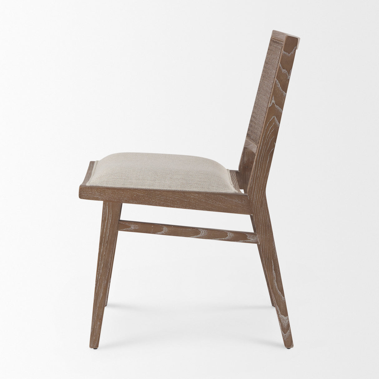 Wynn Fabric W/Brown Wood Dining Chair, Set of 2 from Mercana - Luna Furniture