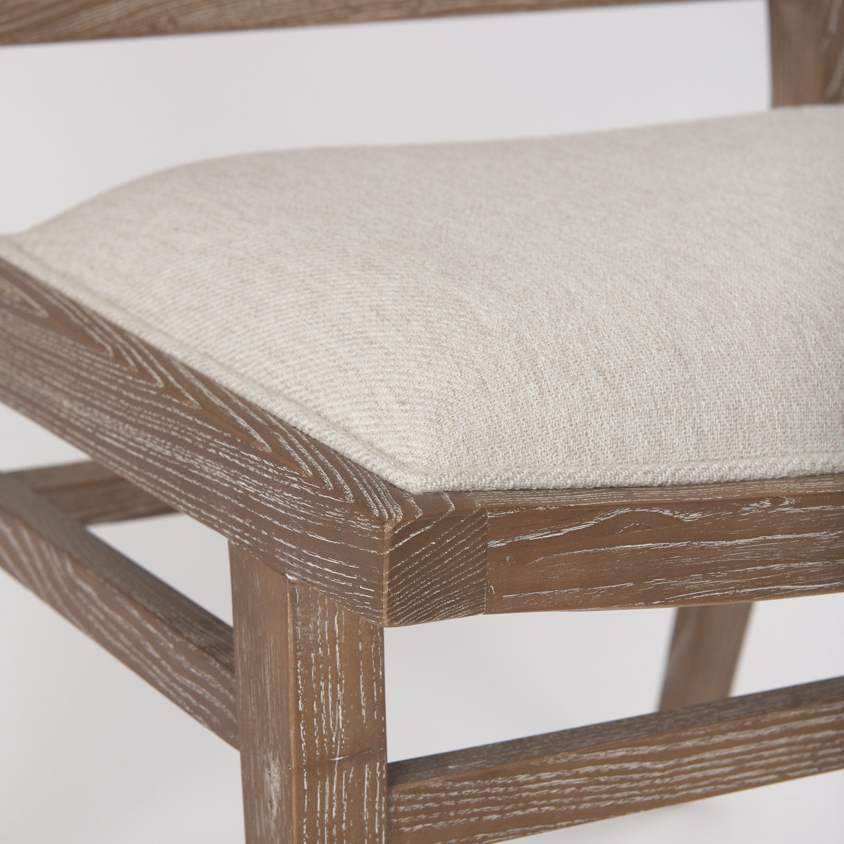 Wynn Fabric W/Brown Wood Dining Chair, Set of 2 from Mercana - Luna Furniture