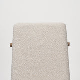 Cavett Cream Boucle Upholstered Seat W/Light Brown Wood Frame Dining Chair, Set of 2 from Mercana - Luna Furniture