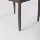 Cavett Cream Boucle Upholstered Seat W/Dark Brown Wood Frame Dining Chair, Set of 2 from Mercana - Luna Furniture