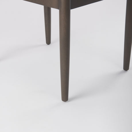 Cavett Cream Boucle Upholstered Seat W/Dark Brown Wood Frame Dining Chair, Set of 2 from Mercana - Luna Furniture