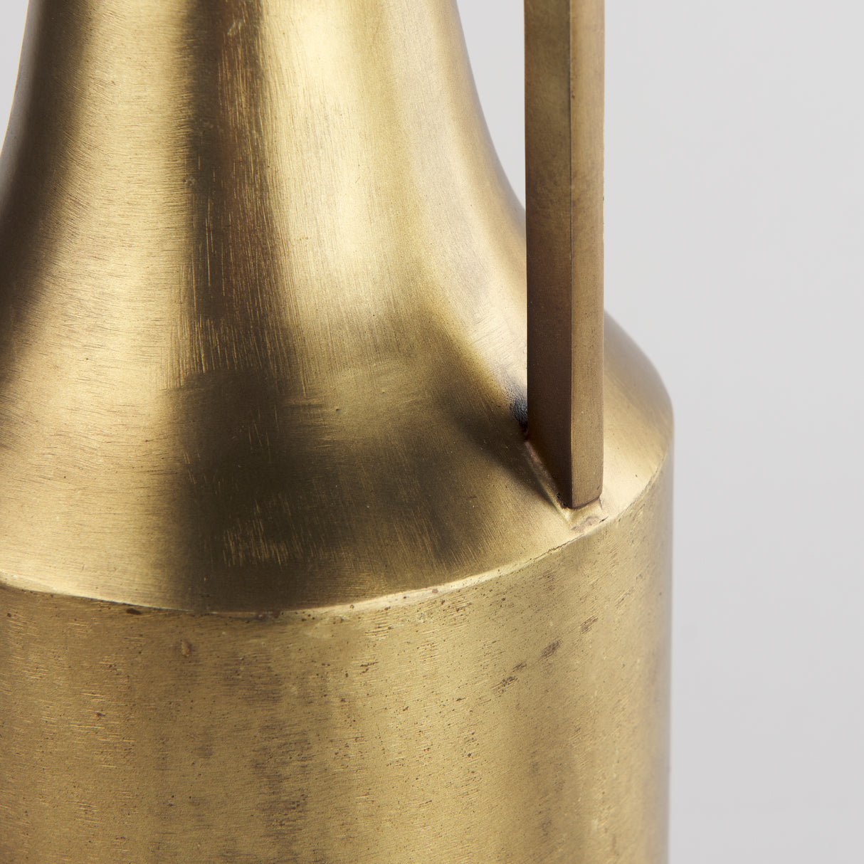 Aubrey Medium 18.0H Gold Iron Jug Vase from Mercana - Luna Furniture
