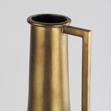 Aubrey Large 24.0H Gold Iron Jug Vase from Mercana - Luna Furniture