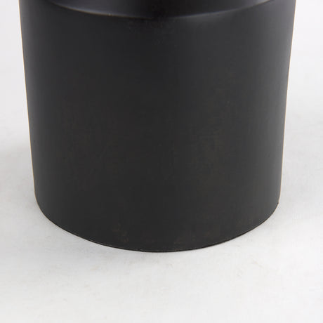 Aubrey Small 14.0H Black Iron Flower Vase from Mercana - Luna Furniture