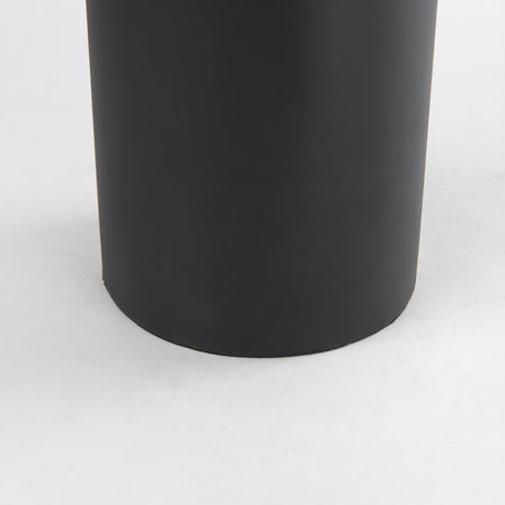 Aubrey Medium 18.0H Black Iron Flower Jug Vase from Mercana - Luna Furniture
