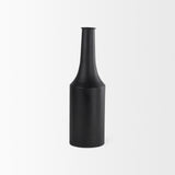 Aubrey Medium 18.0H Black Iron Flower Jug Vase from Mercana - Luna Furniture