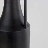 Aubrey Large 24.0H Black Iron Flower Vase from Mercana - Luna Furniture