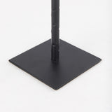 Porter 4.5L x 4.5W x 12.0H Small Black Iron Candle Holder from Mercana - Luna Furniture