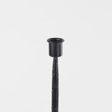 Porter 5.0L x 5.0W x 18.0H Medium Black Iron Candle Holder from Mercana - Luna Furniture
