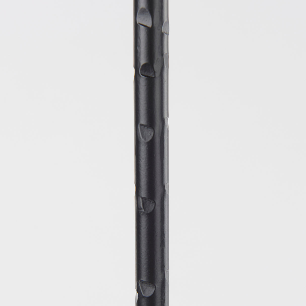 Porter 6.0L x 6.0W x 30.0H Large Black Iron Candle Holder from Mercana - Luna Furniture