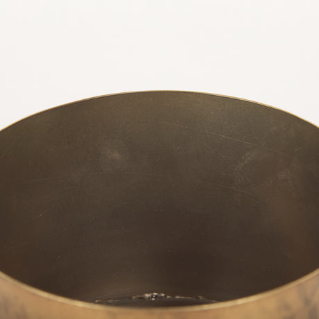 Juno 6.5H Medium Gold Iron Medium Vase from Mercana - Luna Furniture