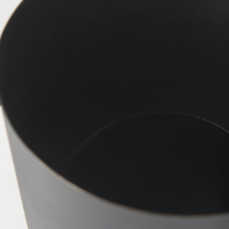 Juno 8.5H Large Black Iron Vase from Mercana - Luna Furniture