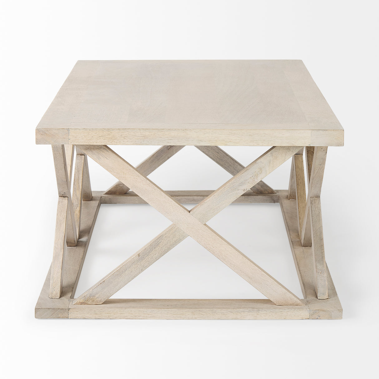 Forsey 48.0L x 28.0W x 17.5H Blonde Wood Rectangular Coffee Table from Mercana - Luna Furniture